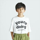 40%OFFセール SALE ジェネレーター 子ども服 半袖Tシャツ 110cm-160cm GENERATOR youre doing Tシャツ ホワイト メ...