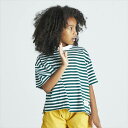 30%OFFセール SALE ジェネレーター 子ども服 半袖Tシャツ 110cm-160cm GENERATOR ボーダーTシャツ グリーン メール便OK 20...