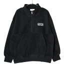 40%OFFセール SALE ジェネレーター 子ども服 F(160cm-170cm) GENERATOR フリースハーフジッププルオーバー ブラック 2024秋...