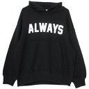 40%OFFセール SALE ジェネレーター 子ども服 F(160cm-170cm) GENERATOR ALWAYS パーカー ブラック 2024秋冬 メール...