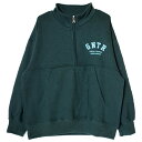 40%OFFセール SALE ジェネレーター 子ども服 F(160cm-170cm) GENERATOR ハーフジップトレーナー グリーン 2024秋冬 メール...
