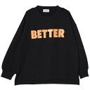 40%OFFセール SALE ジェネレーター 子ども服 F(160cm-170cm) GENERATOR BETTER トレーナー ブラック 2024秋冬 メー...