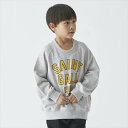 40%OFFセール SALE フォブ 子ども服 110cm-160cm FOV SAINTGALL ラグラントレーナー 杢グレー Lサイズまではメール便OK 2...