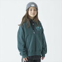 40%OFFセール SALE ジェネレーター 子ども服 110cm-160cm GENERATOR ハーフジップトレーナー グリーン 2024秋冬 メール便不可...