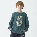 40%OFFセール SALE ジェネレーター 子ども服 110cm-160cm GENERATOR PLAYWELL トレーナー グリーン 2024秋冬 Lサイ...