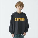 40%OFFセール SALE ジェネレーター 子ども服 110cm-160cm GENERATOR BETTER トレーナー ブラック 2024秋冬 Lサイズま...