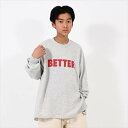 40%OFFセール SALE ジェネレーター 子ども服 F(160cm-170cm) GENERATOR BETTER トレーナー 杢グレー 2024秋冬 メー...
