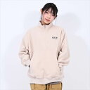 40%OFFセール SALE ジェネレーター 子ども服 F(160cm-170cm) GENERATOR フリースハーフジッププルオーバー エクリュ 2024秋...