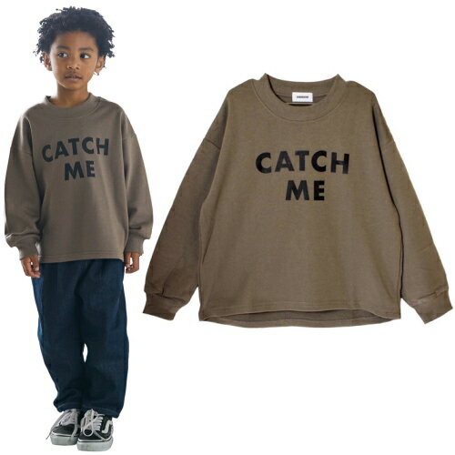 乐天商城 - 40%OFFセール SALE ジェネレーター GENERATOR 子ども服 130cm-160cm CATCHME トレーナー アッシュグレー メール便OK L(130cm-140cm)/XL(150cm-160cm) 25秋冬