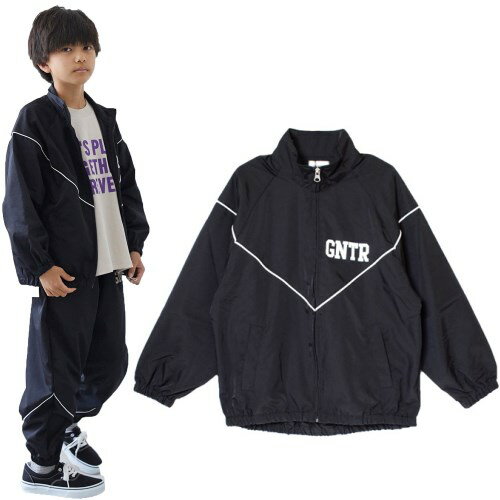 乐天商城 - 40%OFFセール SALE ジェネレーター 子ども服 110cm-160cm GENERATOR MILIS トレーニングジャケット ブラック 2025春夏 メール便OK M(110cm-120cm)/L(130cm-140cm)/XL(150cm-160cm) キッズ ジュニア 子供服
