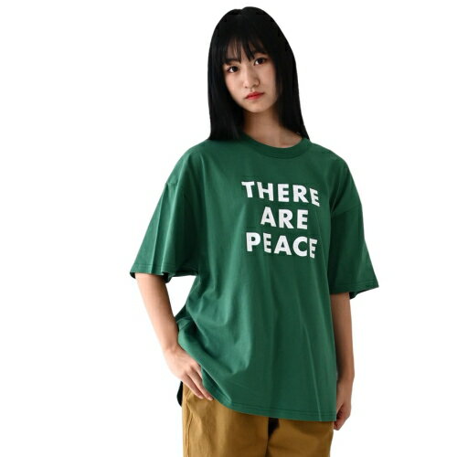 40%OFFセール SALE ジェネレーター 子ども服 半袖Tシャツ F(160cm-170cm) GENERATOR PEACE Tシャツ グリーン メール便OK 2025春夏 ジュニア 子供服 レディース服 大人服 男女兼用