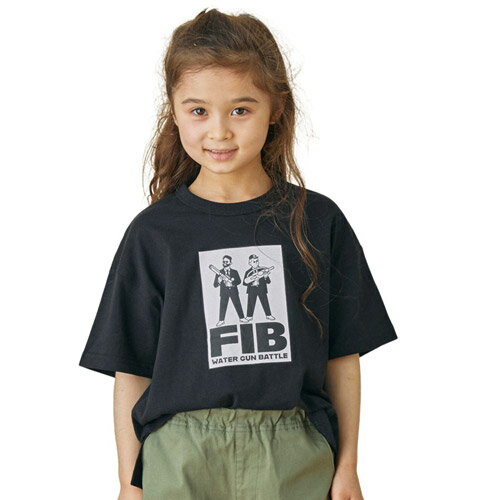 Rakuten - 10%OFFセール SALE FOV（フォブ） FIB Tシャツ ブラック (130cm-160cm)　 メール便OK 2026春夏