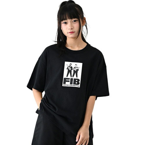 乐天商城 - FOV（フォブ） FIB Tシャツ ブラック F(160cm-170cm)　 メール便OK 2026春夏 新作