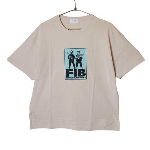 乐天商城 - FOV（フォブ） FIB Tシャツ サンド F(160cm-170cm)　 メール便OK 2026春夏 新作