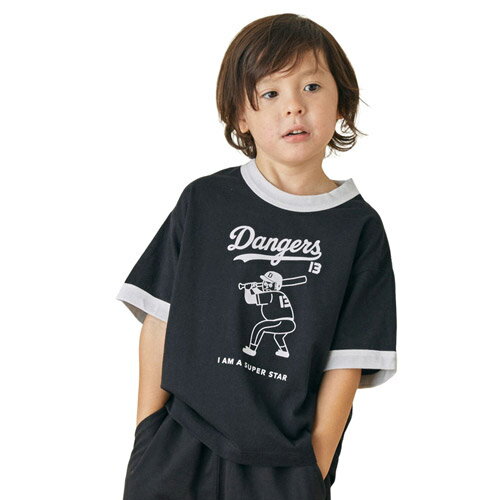 Rakuten - FOV（フォブ） Dangers Tシャツ ブラック (130cm-160cm)　 メール便OK 2026春夏 新作