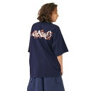30%OFFセール SALEグラソス 半袖Tシャツ GLAZOS 【ヘビーウェイト天竺】グラフィティロゴプリントTシャツ コン ネイビー メール便OK S(14...