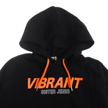 【40%OFF セール(SALE)】SISTER JENNI シスタージェニィ(140-160cm)ロゴプリント サイドスリットパーカー(メール便不可)(2020春)シスタージェニー 子供服 子ども服 140cm/150cm/160cm