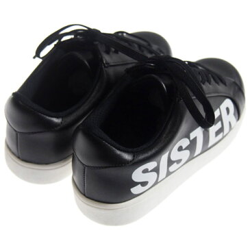 【50%OFFセール】SISTER JENNI シスタージェニィ 20-24cm ゴム紐ビッグロゴスニーカー ブラック メール便不可 20cm/21cm/22cm/23cm/24cm 2021春夏 02112504 シスタージェニー 子供服 シューズ 靴 ジュニア 女の子SALE SALE