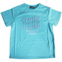 50%OFFセール SALE シスタージェニィ 子ども服 半袖Tシャツ 130cm-160cm SISTER JENNI エンボスウェーブロゴTシャツ ブルー ...