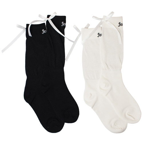 JENNI 子供服 靴下 19-24cm ジェニィ バックリボンくしゅくしゅハイソックス メール便OK 2025春夏 シスタージェニー シスタージェニィ SISTER JENNI キッズ ジュニア 子供用 子ども服 女の子用 19cm-21cm/22cm-24cm kids juniorのサムネイル