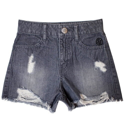 40%OFFセール SALE シスタージェニィ 子ども服 130cm-160cm SISTER JENNI ダメージデニムショートパンツ グレー メール便OK 2025春夏 シスタージェニィ シスタージェニー 子供服 女の子用 キッズ ジュニアのサムネイル