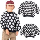 40%OFFセール SALE メイクユアデイ 子供服 トレーナー 80-140cm MAKE YOUR DAY ジャガードプルオーバー ドット グレー 2023...