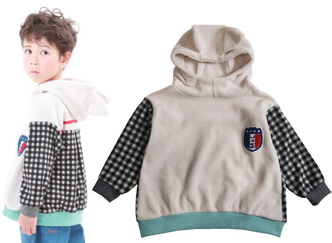 乐天商城 - 【60％OFF セール（SALE）】MOL モル(90-120cm)セーラーパーカー(メール便OK)MOL 子供服 モル 90cm/100cm/110cm/