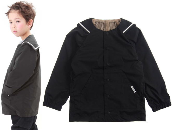 乐天商城 - MOL モル(90-120cm)MLP sailor jacket セーラージャケット(メール便OK)MOL 子供服 モル 子ども服S(90cm-105cm)/M(105cm-120cm)