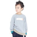 MOL モル 90-120cm evening sweatshirt グレー メール便OK S(90cm-105cm)/M(105cm-120cm) mol20awtr02 子供服 スウェットトレーナーSALE