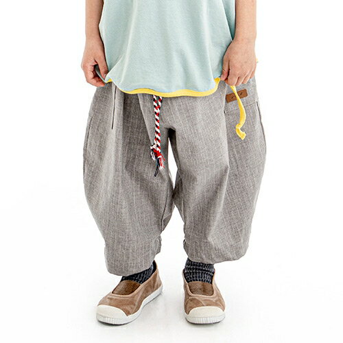 50%OFF SALE セール MOL モル 90-150cm wide shirring pants ワイドシャーリングパンツ グレー メール便OK S(90cm-105cm)/M(105cm-120cm)/M(105cm-120cm)/L(120cm-135cm)/LL(135cm-150cm) mol22sspt07 子供服 ママと親子お揃いコーデも 1