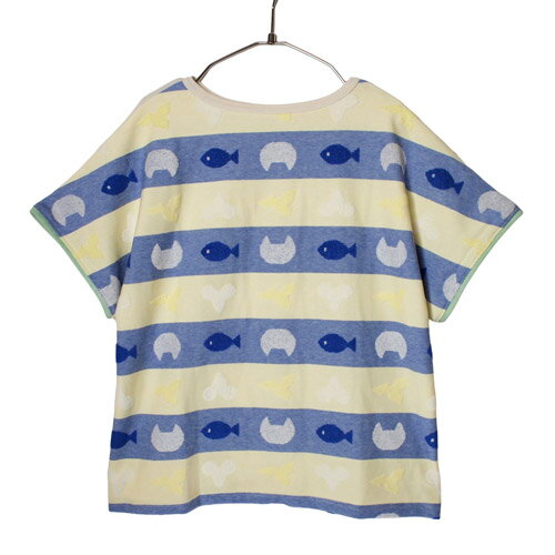 乐天商城 - MOL（モル） original Jacquard T オリジナルジャガードTシャツ ボーダー FREE(Ladies') メール便OK 2026春夏 新作