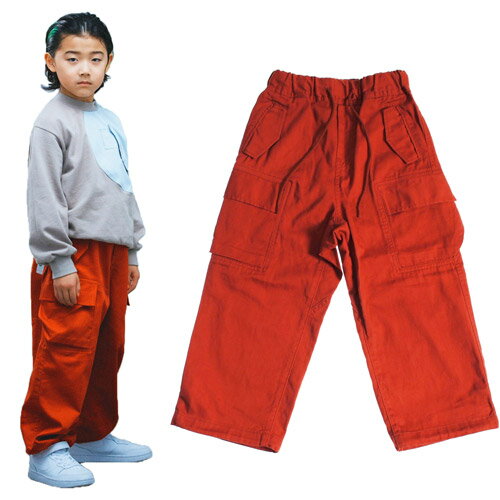 Rakuten - 40%OFFセール SALE ヌヌフォルム 子供服 ロングパンツ 115-145cm nunuforme カーゴジョガーパンツ オレンジ 125サイズまではメール便OK キッズ 子ども服 kids junior 04-nf20-682-007