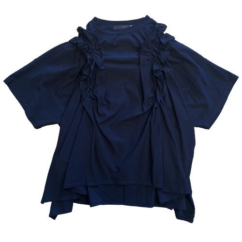 乐天商城 - 50%OFF SALE セール ヌヌフォルム 子供服 Tシャツ 125-145cm nunuforme シャーリングT 半袖 2023SS 春夏 メール便OK 58-nf19-982-652 キッズ 子ども服 125cm/135cm/145cm kids junior
