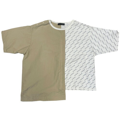 50%OFF SALE セール ヌヌフォルム 子供服 Tシャツ 115-145cm nunuforme アシンメトリーT 半袖 2023SS 春夏 35-nf19-812-664 キッズ 子ども服 115cm/125cm/135cm/145cm kids junior