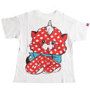 【50%OFFセール】Muumi Rita　ムーミィリタ 100-140cm チェックリタ 半袖Tシャツ シロ メール便OK 100cm/110cm/120cm/130cm/140cm 2021春夏 715201 子供服　ベビー服 SALE