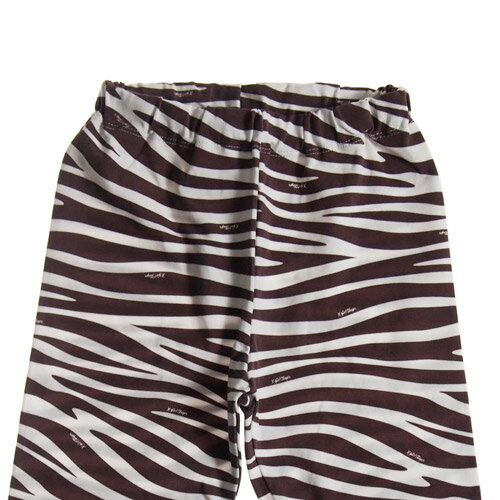 40%OFF SALE セール X-GIRL STAGES エックスガールステージス 80-140cm 総柄ハーフレギンス 膝下丈 チャ メール便OK 80cm/90cm/100cm/110cm/120cm/130cm/140cm 9221103 2022春夏 XGIRL ゼブラ柄 スパッツ 子供服 ベビー服