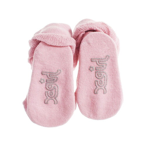 10%OFFセール SALE X-girl Stages ベビー用 靴下 エックスガールステージス ロゴ刺しゅう折り返しベビーソックス ライトピンク メール便OK エックスガール キッズ ベビー服 baby 赤ちゃん 子供服 新生児 出産祝い 女の子 9cm-11cm/11cm-13cm 3