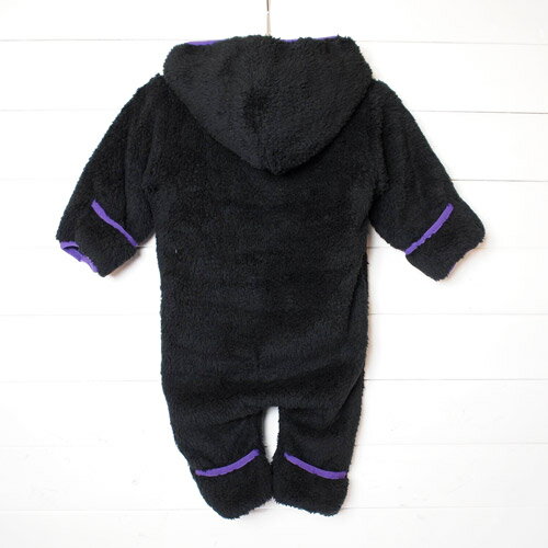 35%OFFセール SALE X-girl Stages ベビー服 70cm エックスガールステージス フラッフィーカバーオール クロ ブラック メール便不可 2024秋冬 70cm XGIRL エックスガール ベビー 子ども服 アウター ボア 防寒 子供服 baby