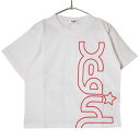 20%OFFセール SALE X-girl Stages 子ども服 80-140cm エックスガールステージス ビッグミルズロゴ半袖Tシャツ シロ ホワイト メ...