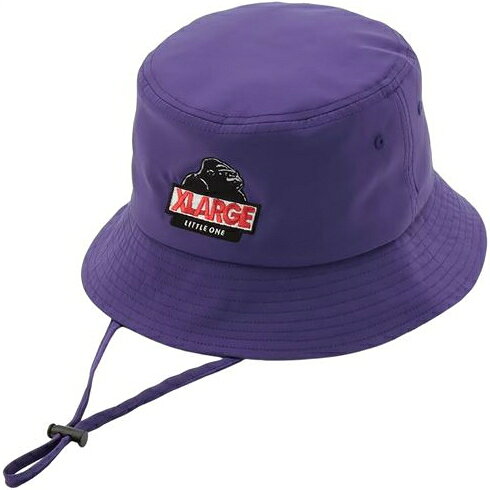 乐天商城 - XLARGE KIDS（エクストララージキッズ） 子ども用 帽子 48cm-56cm XLARGE KIDS OG ハット パープル メール便OK 2026春夏 新作