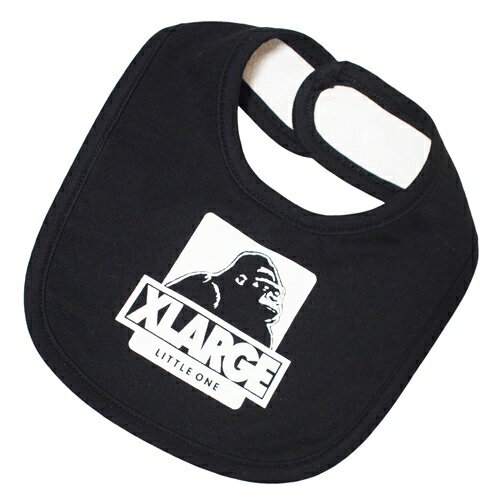 乐天商城 - XLARGE KIDS（エクストララージキッズ） OGスタイ クロ ブラック FREE(巾約19cm×スタイ丈約13cm) メール便OK 2026春夏 新作