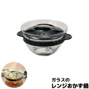 【取寄品】 ガラスのレンジおかず鍋電子レンジ調理鍋 電子レンジ用 一人鍋 1人鍋 ひとり鍋 両手鍋 お鍋料理 簡単調理 時短調理 時短料理 便利 手軽 一人暮ら...
