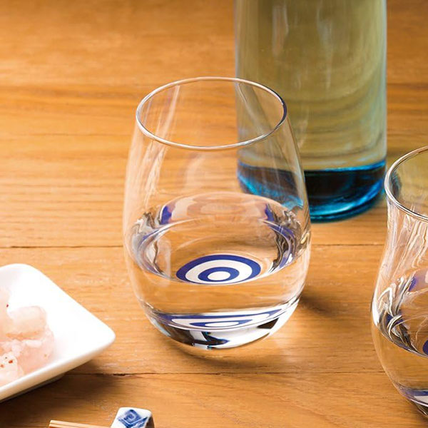 【在庫品】 利き猪口香りグラス利き酒 おちょこ お猪口 ガラス製 お酒 日本酒 可愛い かわいい ぐい呑み ぐい飲み ぐいのみ 冷酒 酒器 和食器 盃 杯 晩酌 家飲み 一人飲み ひとり飲み 一人呑み 蛇の目模様 ギフト お祝い プレゼント 父の日 敬老の日 贈り物 日本製 owlkitchen-10003748 キッチン用品・食器のOwl Kitchen サンプル画像3