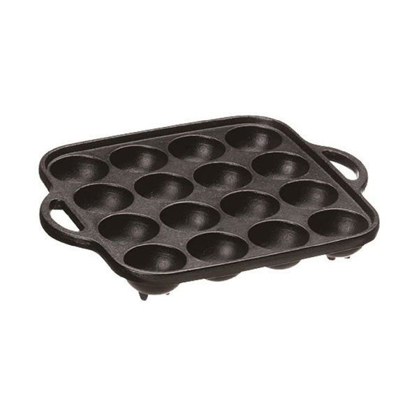 【取寄品】 鉄鋳物 たこ焼き器 16穴鉄製 たこ焼きプレート たこ焼器 たこやき器 鉄...