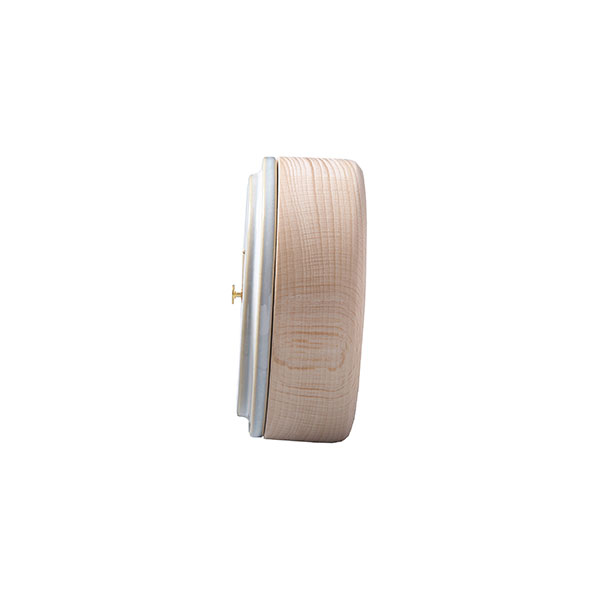 【取寄品】 陶磁器と木の時計 2WAY TILE WOOD CLOCK 乳白釉掛け置き両用時計 置時計 置き時計 壁掛け時計 壁時計 卓上時計 おしゃれ かわいい 可愛い シンプル ナチュラル インテリア ギフト プレゼント お祝い 母の日 結婚祝い 引っ越し祝い 美濃焼 日本製 [3]
