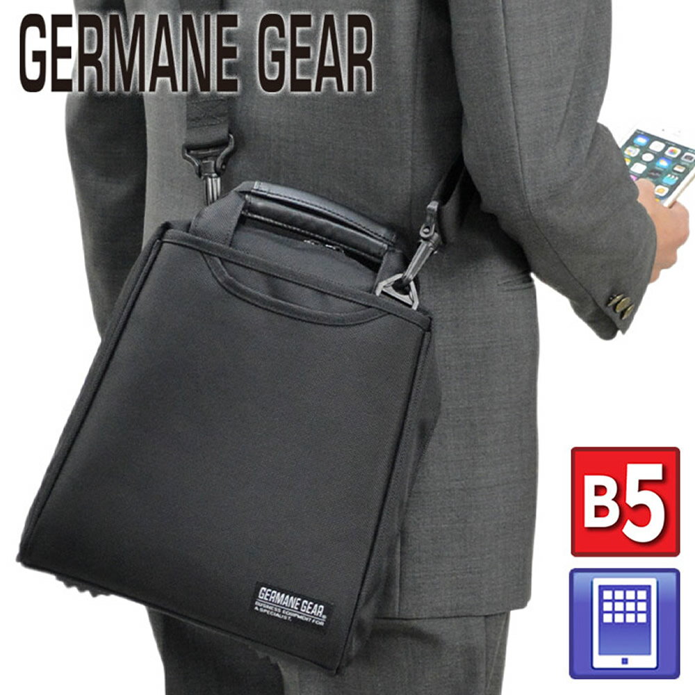 樂天商城 - ビジネスバッグ ショルダーバッグ メンズ B5 縦型 2way 自立 軽量 ブランド ソルダーベルト タブレット対応 大開き 出勤 通勤 普段使い テレワーク ジャーメインギア GERMANE GEAR
