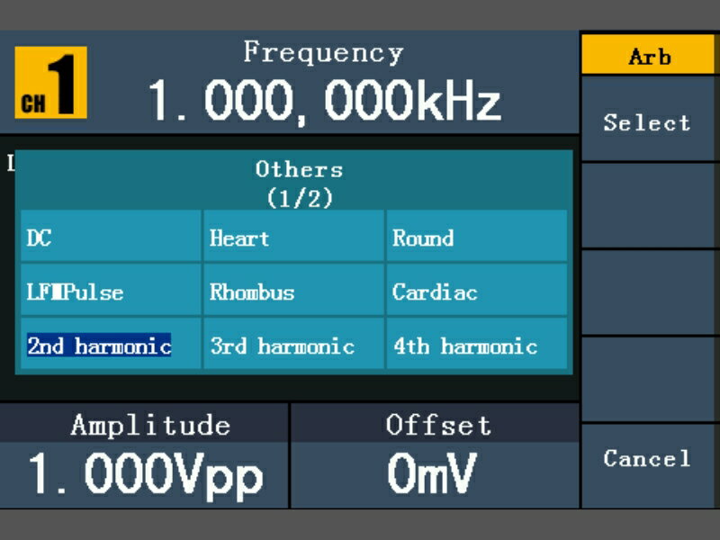 ��10��OFF�����ݥ��OWON AG���꡼�� 1ch AWG/����ȯ�����10MHz/5MHz��125MSa/s��14bit��8k�ȷ���5����ܡ�45��ӥ�ȥ����ȷ���AM/FM/PM/FSK(F)����������(F)���С�����(F)��USB�ǥХ�����SCPI��4