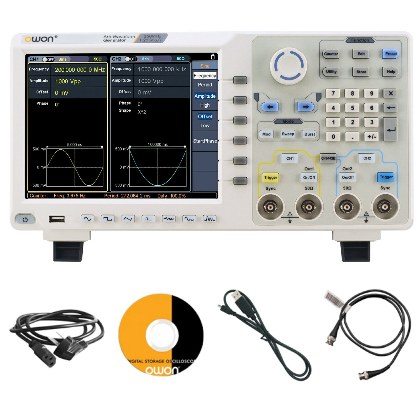【10%OFFクーポン】OWON XDG300...の紹介画像2