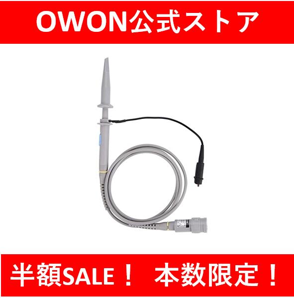 OWON オシロスコーププローブ300/600VDC AC Vp-p 10:1 60/ 70MHz X1 X10ワニ口クリップテストプローブ (OW3070 600VDC AC Vp-p 10：1 70MHz)