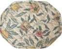 Le Chateau 英国製 ウィリアムモリス コットン オクタゴナルランチョンマット 34cm × 43cm ランチマット プレイスマット プレースマット ダ...